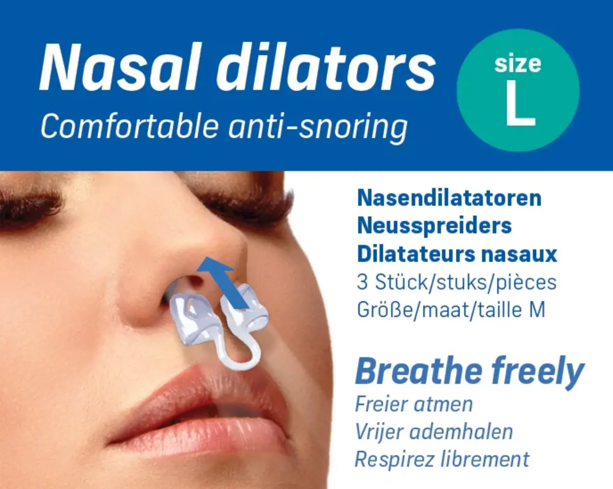 SleepPro Neusspreider - Neusdilatator  - 3 stuks