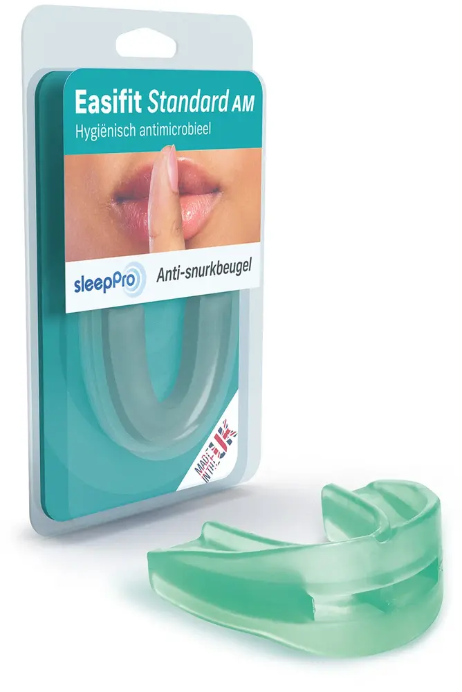 SleepPro ACTIE AANBIEDING - Easifit Standard AM (antimicrobieel) Snurkbeugel- Dubbel pack