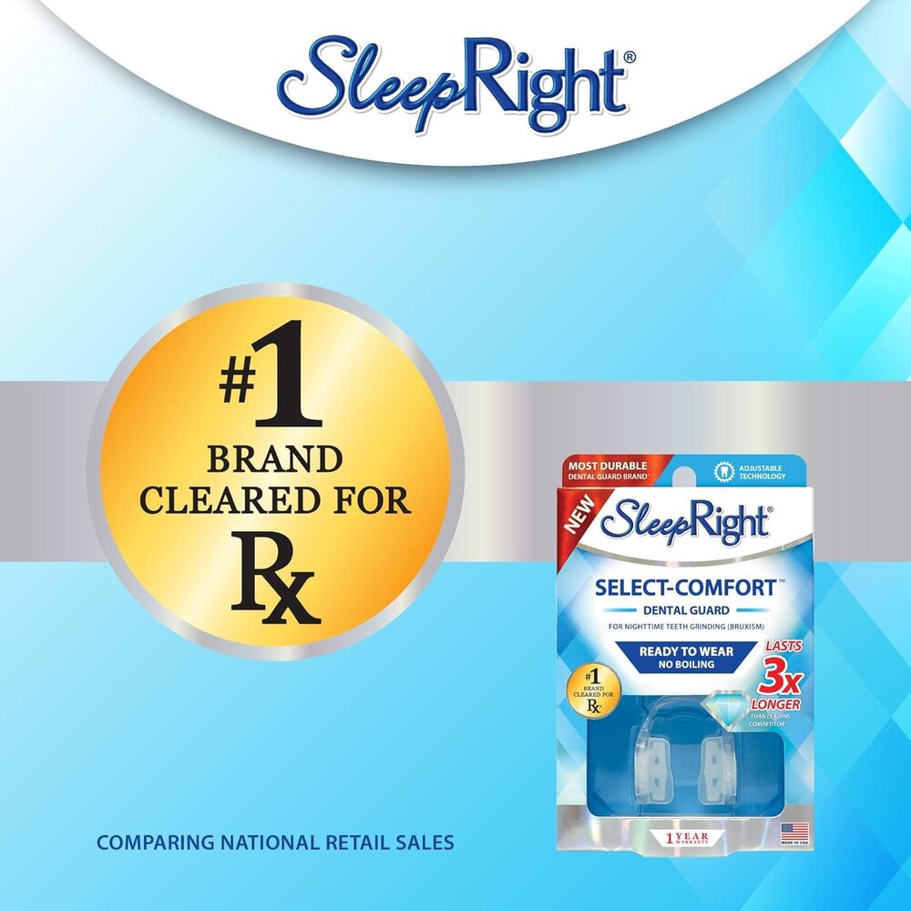 SleepRight Select-Comfort Tandenknarsbitje SleepRight Select-Comfort Tandenknarsbitje