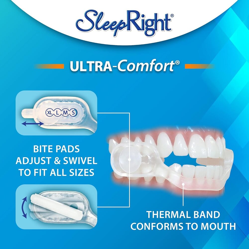 SleepRight Ultra-Comfort Tandenknarsbitje SleepRight Ultra-Comfort Tandenknarsbitje