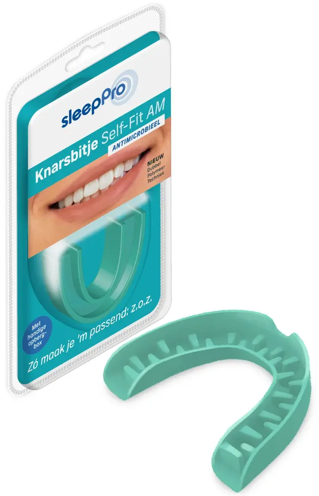 SleepPro Knarsbitje Self-Fit AM (anti-microbieel) SleepPro Knarsbitje Self-Fit AM (anti-microbieel)