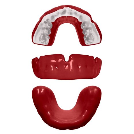 Sportmouthguardpro Sportbitje Custom op Maat - 3 laags - stevig contact Sportmouthguardpro Sportbitje Custom op Maat - 3 laags - stevig contact
