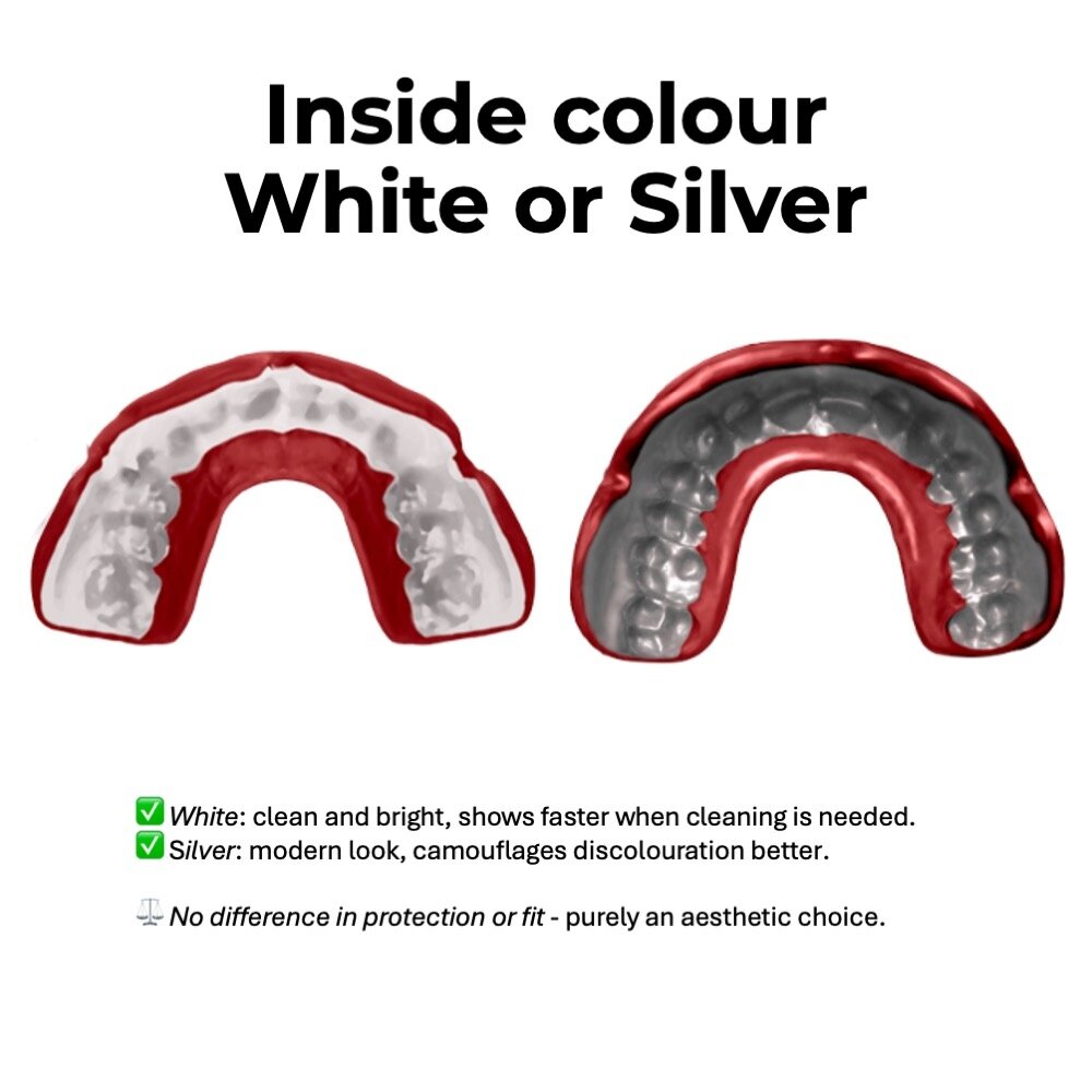 Sportmouthguardpro Sportbitje Custom op Maat - 3 laags - stevig contact Sportmouthguardpro Sportbitje Custom op Maat - 3 laags - stevig contact