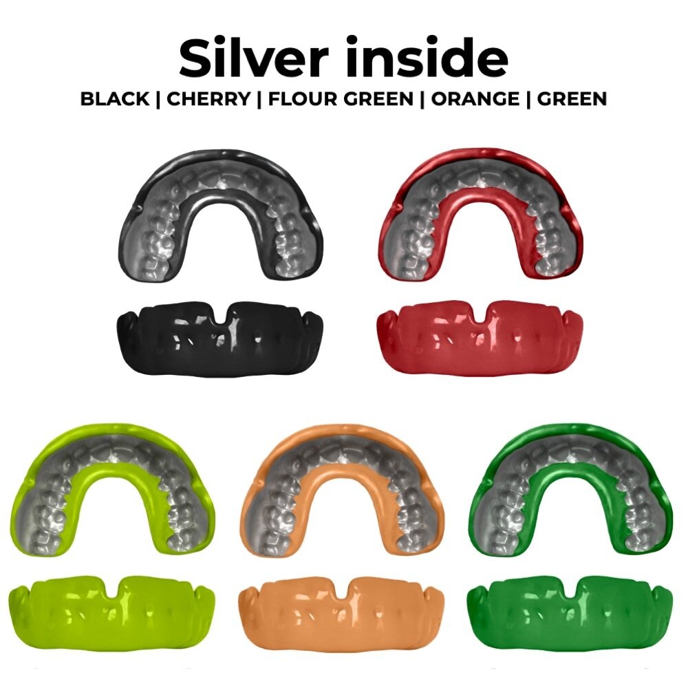 Sportmouthguardpro Sportbitje Custom op Maat - 3 laags - stevig contact Sportmouthguardpro Sportbitje Custom op Maat - 3 laags - stevig contact