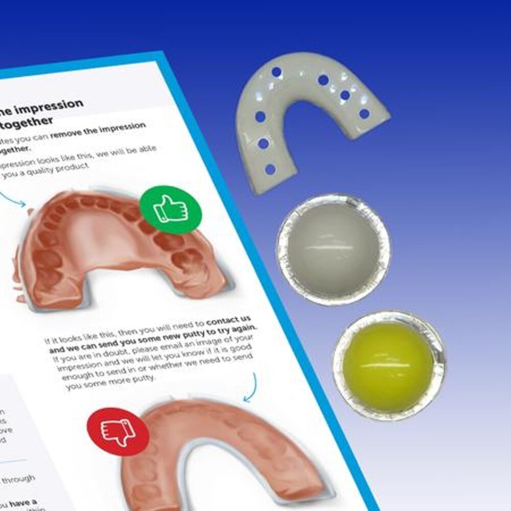 SleepPro Snurkbeugel op maat: eerst testen, dan volledig op maat gemaakt