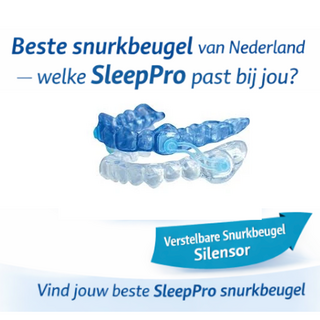 Beste snurkbeugel van Nederland? Ontdek welke SleepPro bij jou past
