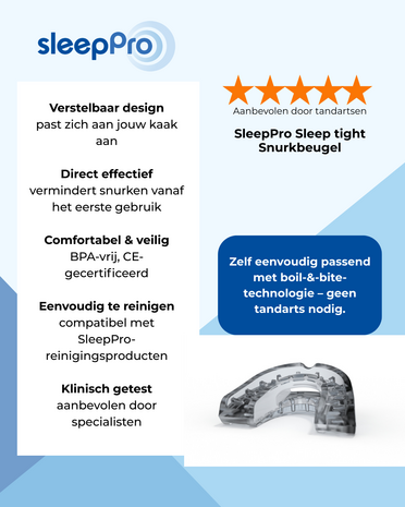 SleepPro Sleep Tight Snurkbeugel