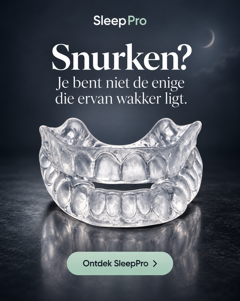 SleepPro Snurkbeugel op maat: eerst testen, dan volledig op maat gemaakt SleepPro Snurkbeugel op maat: eerst testen, dan volledig op maat gemaakt