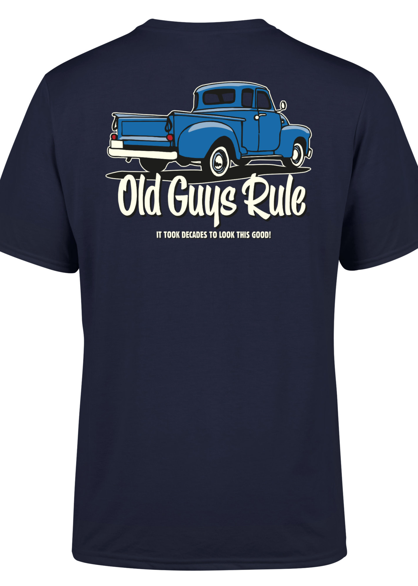 Old Guys Rule t-shirts It Took Decades 