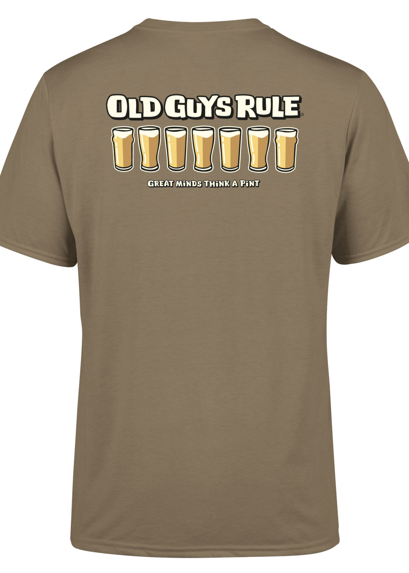 Old Guys Rule Old Guys Rule t-shirt Think a pint