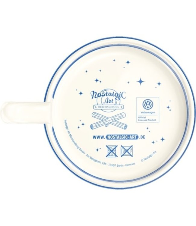 Emaille mok Let's Camp Away