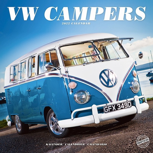 Volkswagen camper kalender Bulli Beach Noordwijk aan Zee