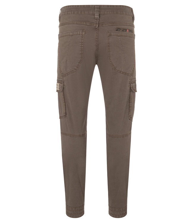 Timezone Cargo broek LAATSTE MATEN in de kleur EARTH GREY