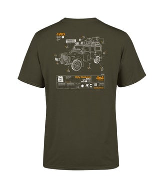 Old Guys Rule Old Guys Rule  t-shirt Dirty Weekend OLIVE