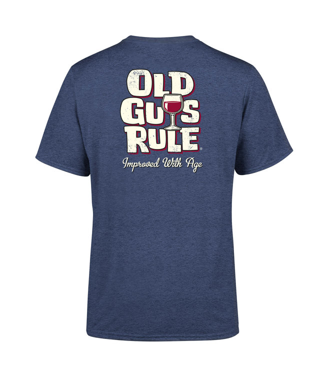 Old Guys Rule t-shirt Improved With Age