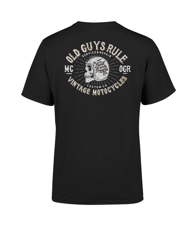 Old Guys Rule t-shirt Vintage Motorcycles