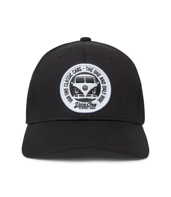 Van One Classic Cars VOCC Bulli face zwart/wit cap