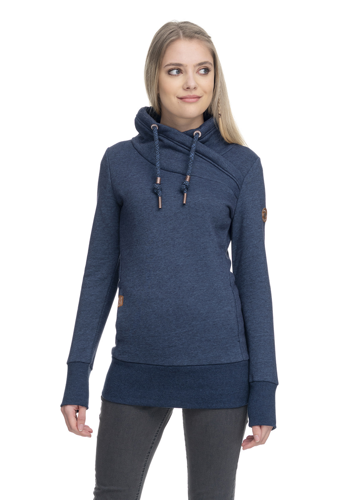Ragwear lange sweatshirt NAVY kopen - Bulli Beach Noordwijk aan Zee