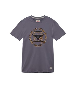 Van One Classic Cars 3D  t-shirt Bulli face GREY/ORANGE