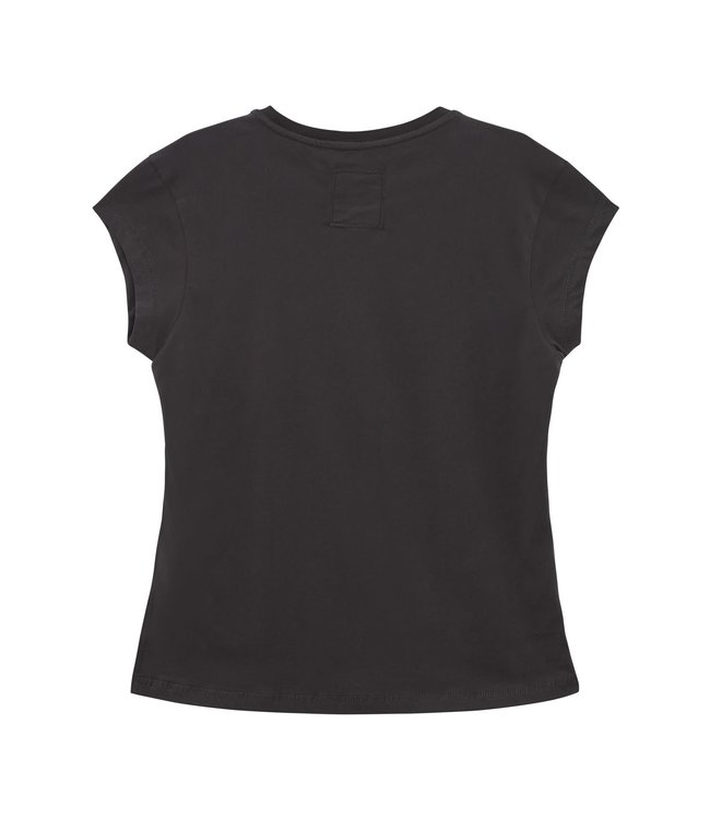 Van One Classic Cars t-shirt BLACK met MULTI kleuren en de Volkswagen bulli