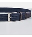 Lerros Riem blauw gevlochten