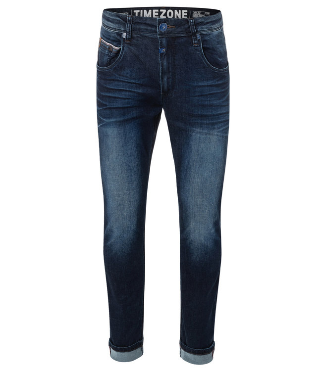 Timezone Jeansbroek in de kleur navy wash