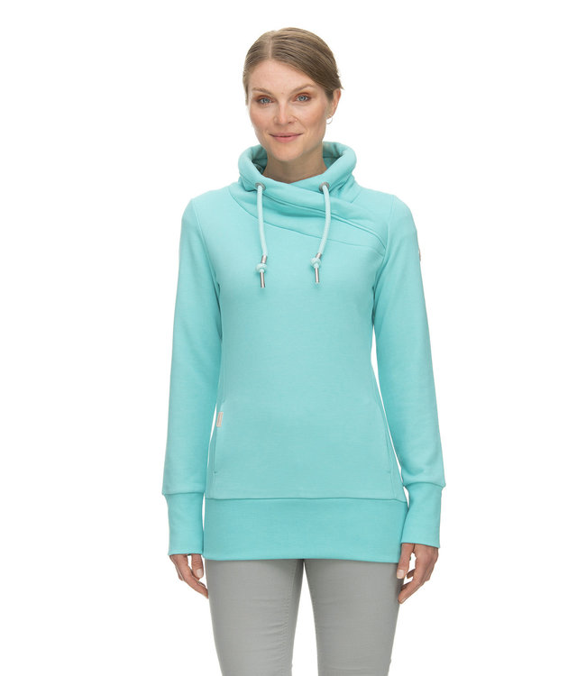 Ragwear The First Vegan Streetwear Lange sweatshirt zonder capuchon