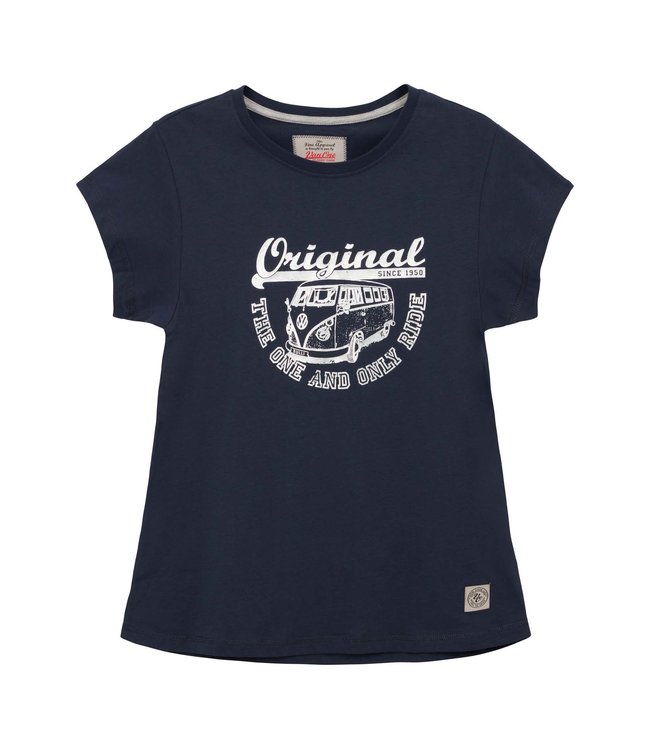 Van One Classic Cars Dames t-shirt Original Ride navy silver