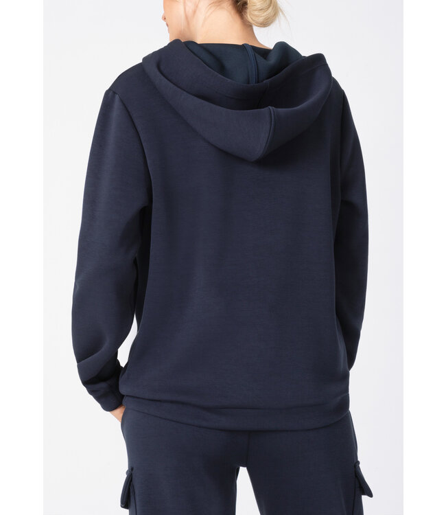 Timezone Dames hoodie blauw