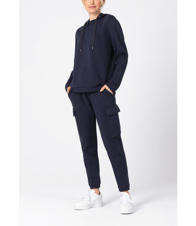 Timezone Dames hoodie blauw