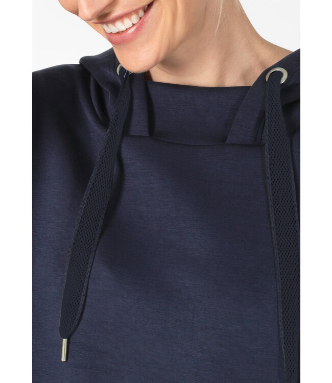 Timezone Dames hoodie blauw