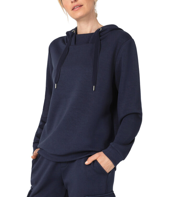 Timezone Dames hoodie blauw