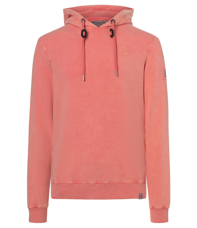 Timezone Heren hoodie strawberry pink