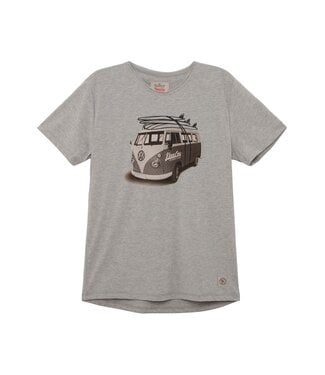 Van One Classic Cars T-shirt weekender grijs/zwart