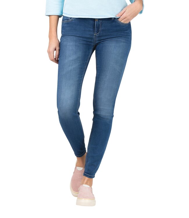 Timezone Dames spijkerbroek blue denim wash