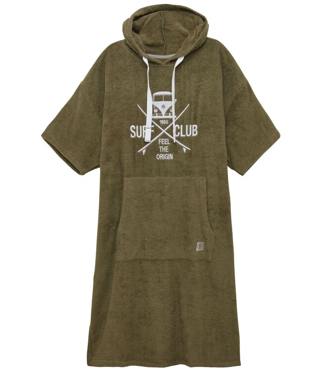 Van One Classic Cars Van One unisex Surf Club poncho's diverse kleuren