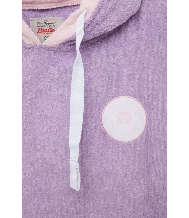 Van One Classic Cars VAN ONE unisex poncho purple/rose