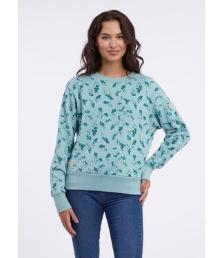 Ragwear The First Vegan Streetwear Dames vegan sweatshirt Ocean Green