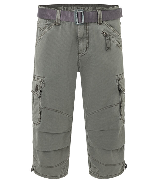 Timezone Timezone 3/4 broek military grey