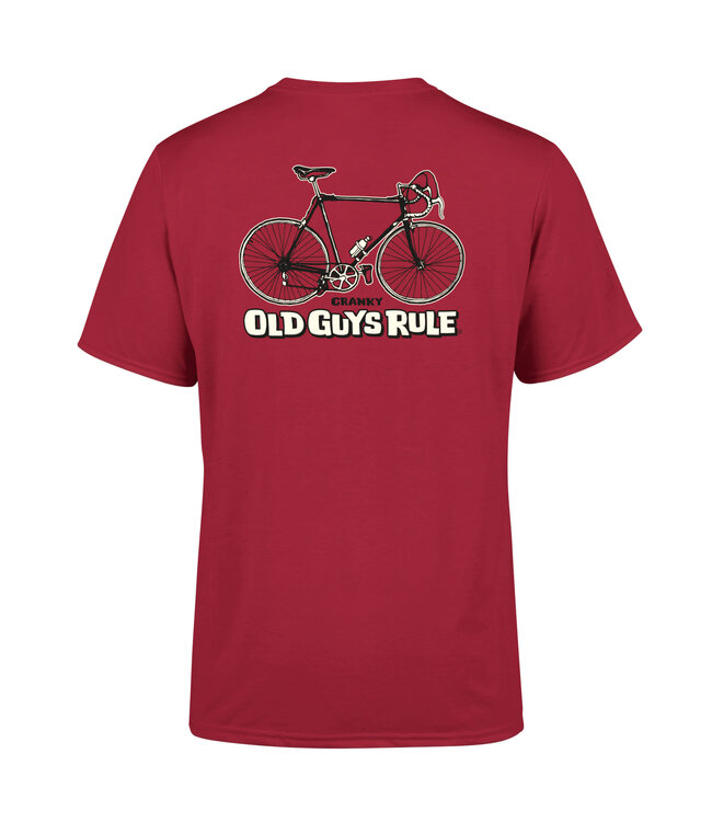Old Guys Rule T-shirt "Cranky"