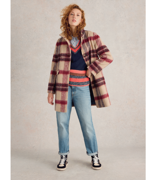 White Stuff Dames jas Karla plum