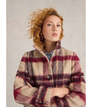White Stuff Dames jas Karla plum