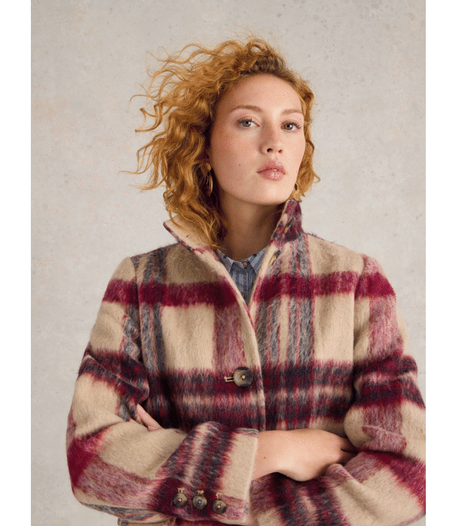 White Stuff Dames jas Karla plum