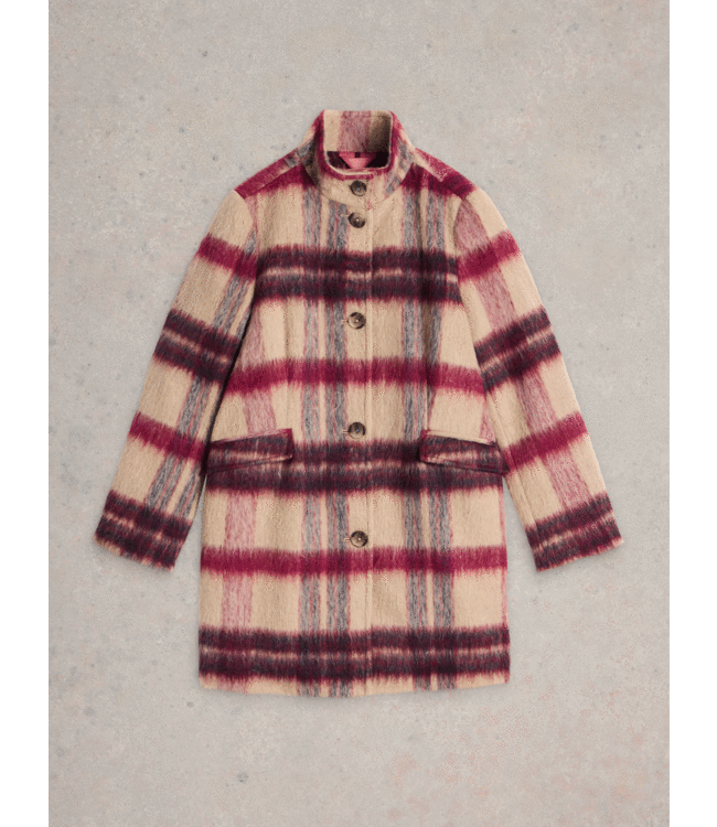 White Stuff Dames jas Karla plum