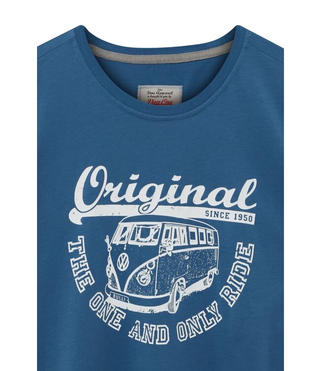 Van One Classic Cars Heren t-shirt Original Ride blue