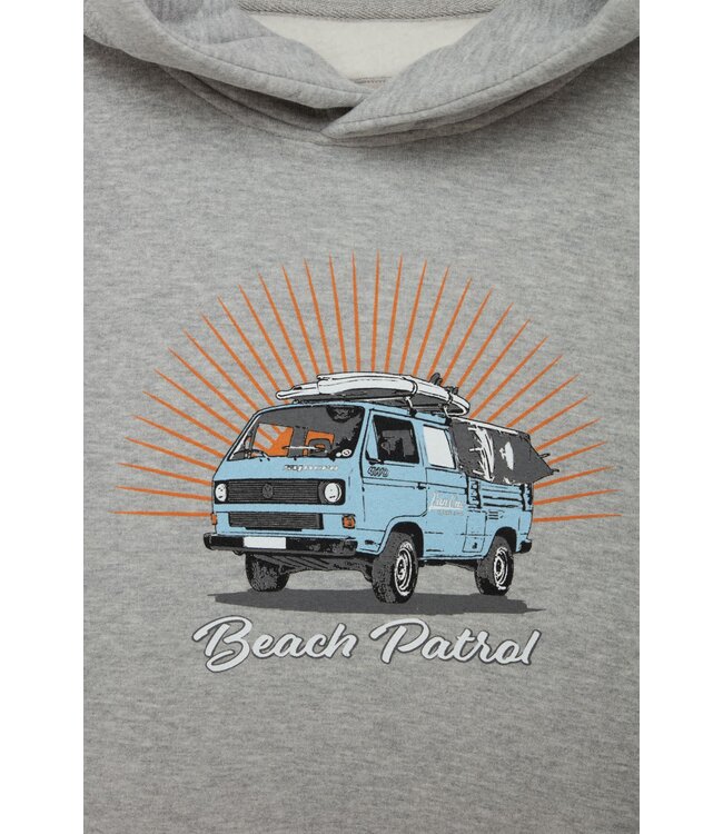Van One Classic Cars Heren grijze hoodie Beach Patrol