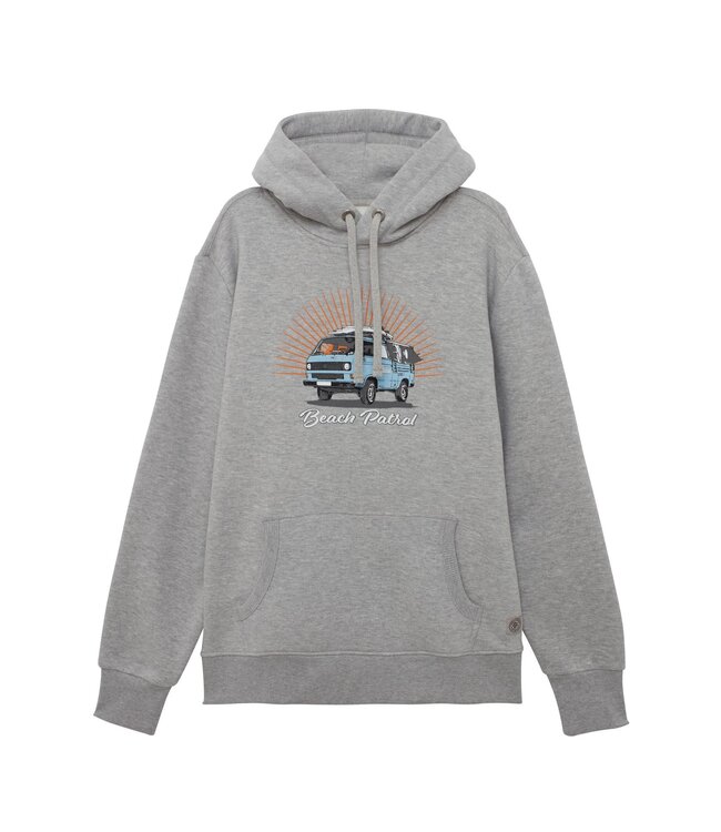 Van One Classic Cars Heren grijze hoodie Beach Patrol
