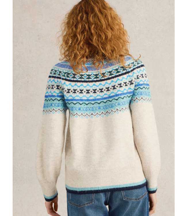 White Stuff Dames trui frosted fairsle