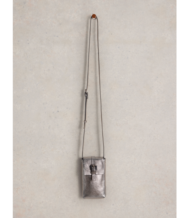 White Stuff Dames tasje phone bag ECHT LEDER!