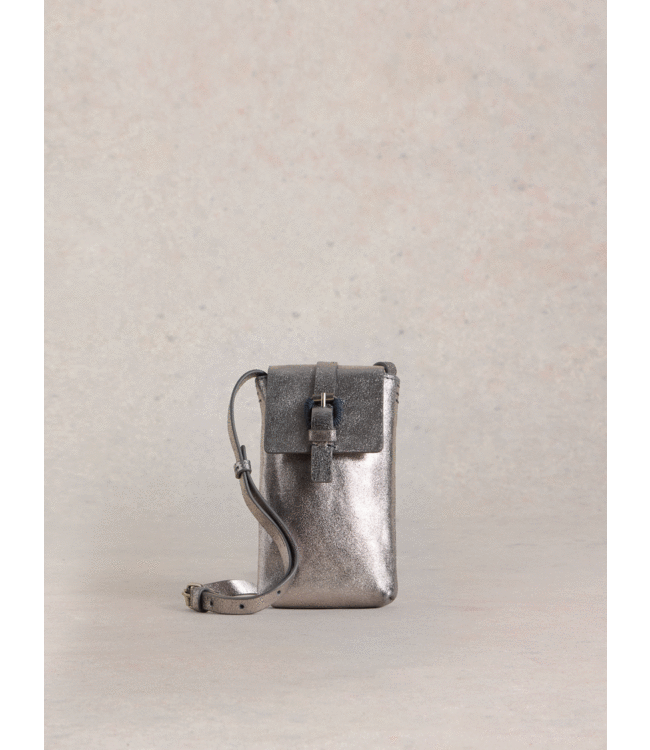 White Stuff Dames tasje phone bag ECHT LEDER!